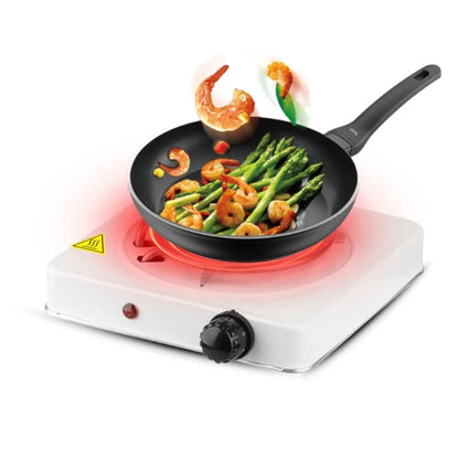 Electric Stove for cooking, Hot Plate heat up in just 2 mins, Easy to clean