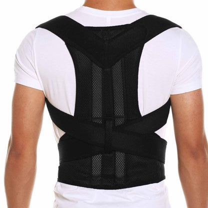 Adjustable Posture Back Belt, Posture Corrector Belt For Men And Women, Back Support And Shoulder Bel