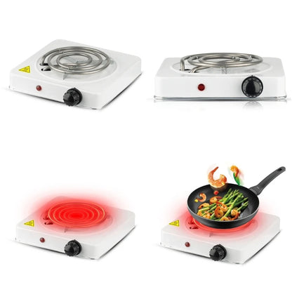 Electric Stove for cooking, Hot Plate heat up in just 2 mins, Easy to clean