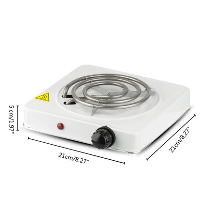 Electric Stove for cooking, Hot Plate heat up in just 2 mins, Easy to clean