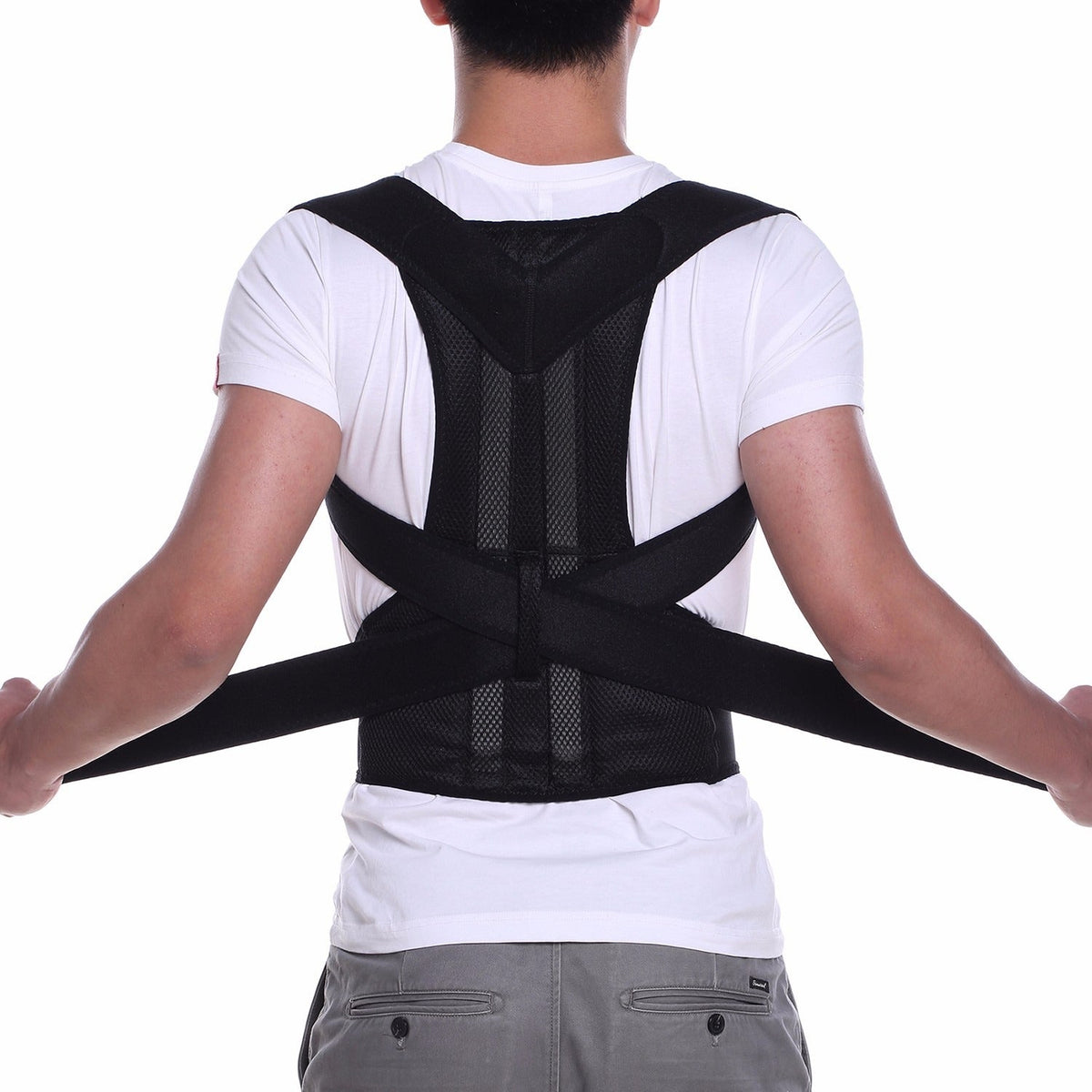 Adjustable Posture Back Belt, Posture Corrector Belt For Men And Women, Back Support And Shoulder Bel