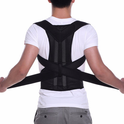 Adjustable Posture Back Belt, Posture Corrector Belt For Men And Women, Back Support And Shoulder Bel