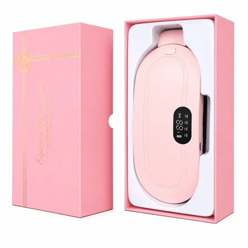 Period Cramp Relief Electric Heating Belt Massager | Luxury Desires