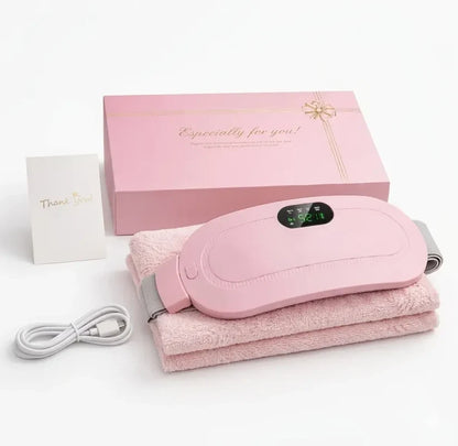 Period Cramp Relief Electric Heating Belt Massager | Luxury Desires