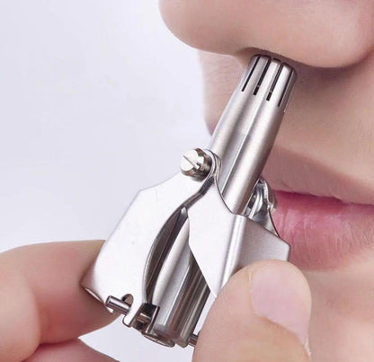 Vintage Style Manual Mechanical Nose Hair Trimmer