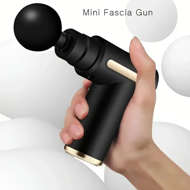 Deep Tissue Massage Gun — 6-Speed Portable Percussion Massager with LED Touch Screen