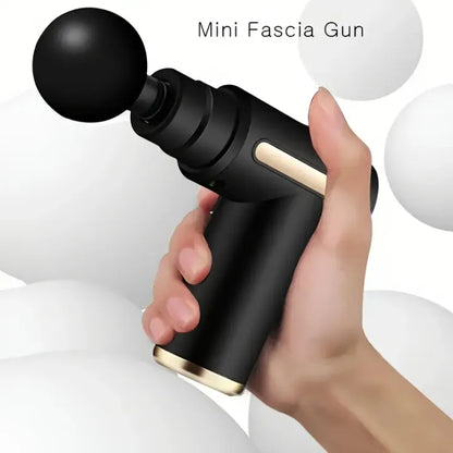 Deep Tissue Massage Gun — 6-Speed Portable Percussion Massager with LED Touch Screen