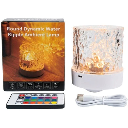 16 Colors Northern Lights Water Ripple Lamp | RGB Ocean Wave Projector